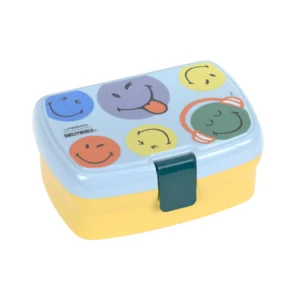 Boîte à goûter enfants – SmileyWorld®, Bleu.