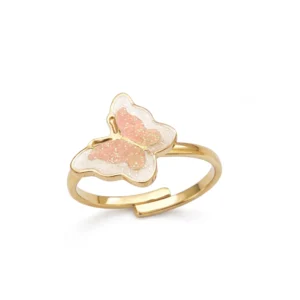 Bague tournante Glitter Butterfly  – Mrs Ertha.