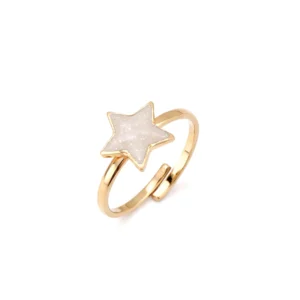 Bague tournante Étoile scintillante – Mrs Ertha.