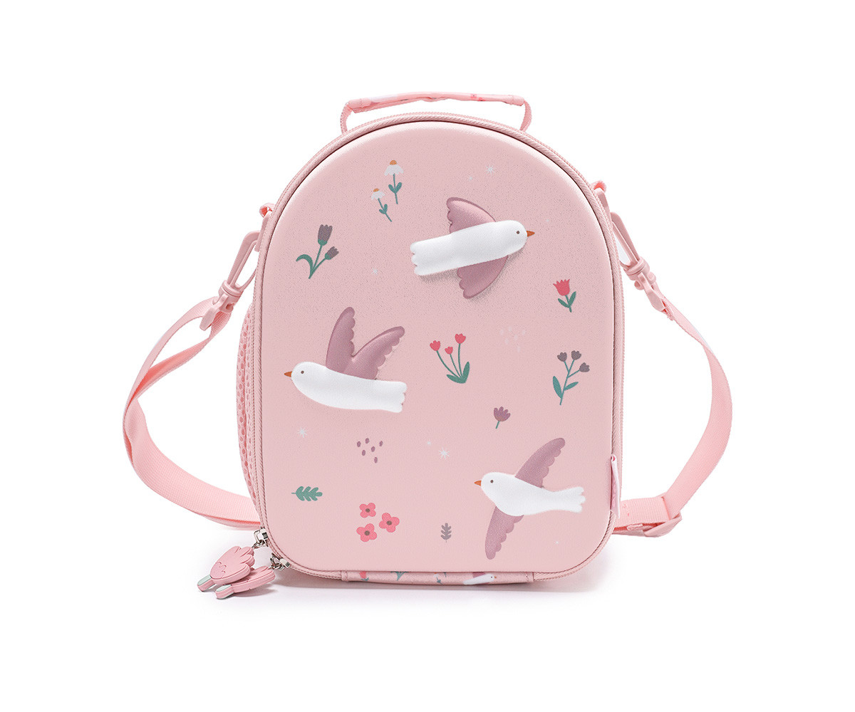 Sac à goûter isotherme 3D Blossom Birds.
