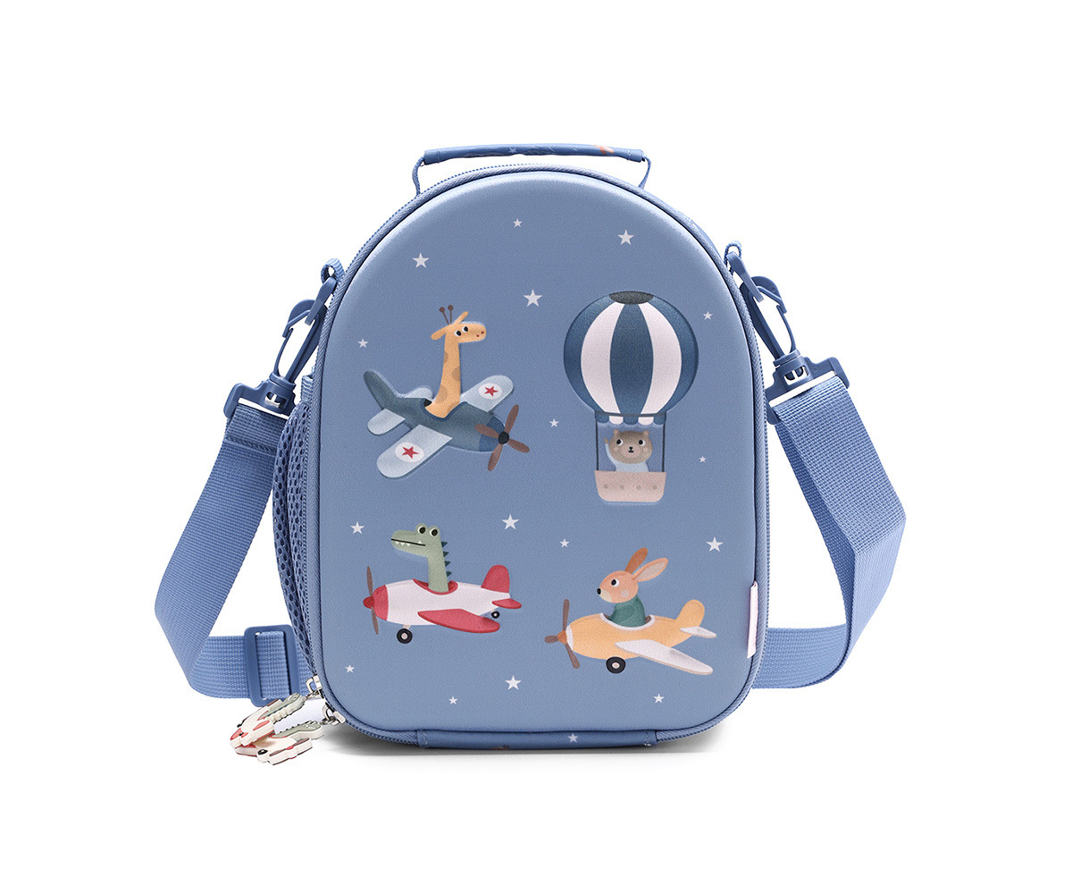 Sac à goûter isotherme 3D Avions.