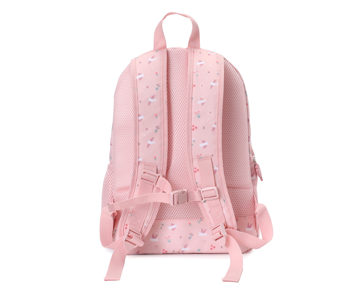 Sac à dos moyen Blossom Birds + porte-clés personnalisable. - Image 2