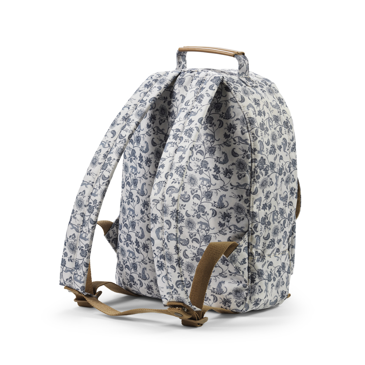 Sac à dos Backpack MIDI - Garden Leo Toile - Elodie détails. - Image 3
