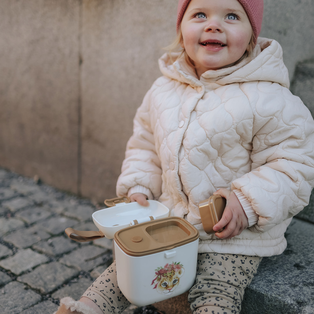 Boîte Déjeuner et Goûter - Rosy Bow Leo - Elodie détails. - Image 2