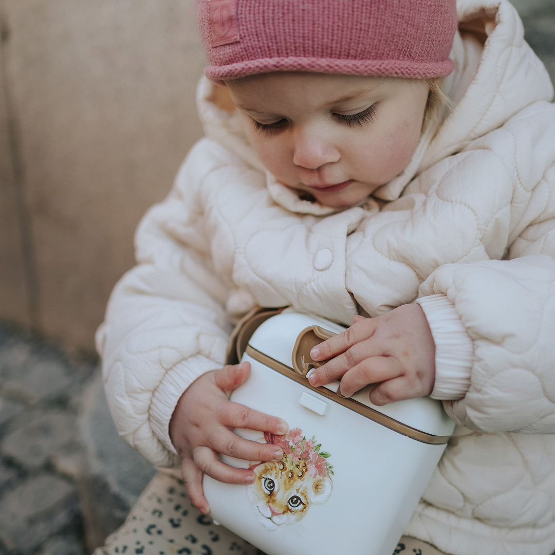Boîte Déjeuner et Goûter - Rosy Bow Leo - Elodie détails. - Image 6