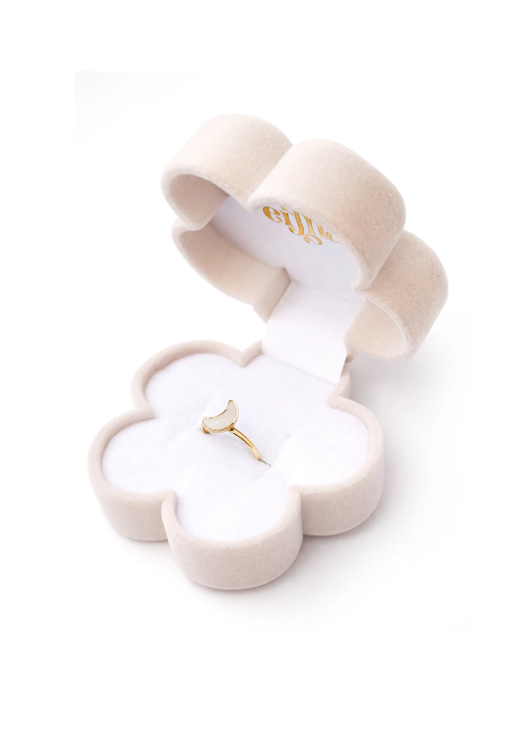 Bague tournante Lune brillante - Mrs Ertha. - Image 2