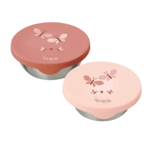 Fresk Snackbox set 2 pcs. Butterfly.