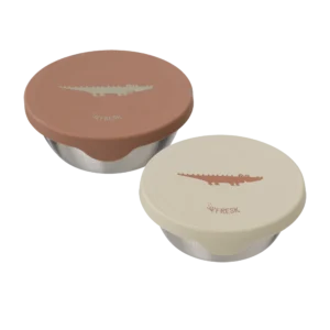 Fresk Snackbox set 2 pcs. Crocodile.
