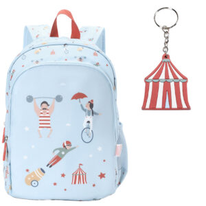 Sac à dos moyen Circus Show + porte-clés personnalisable.