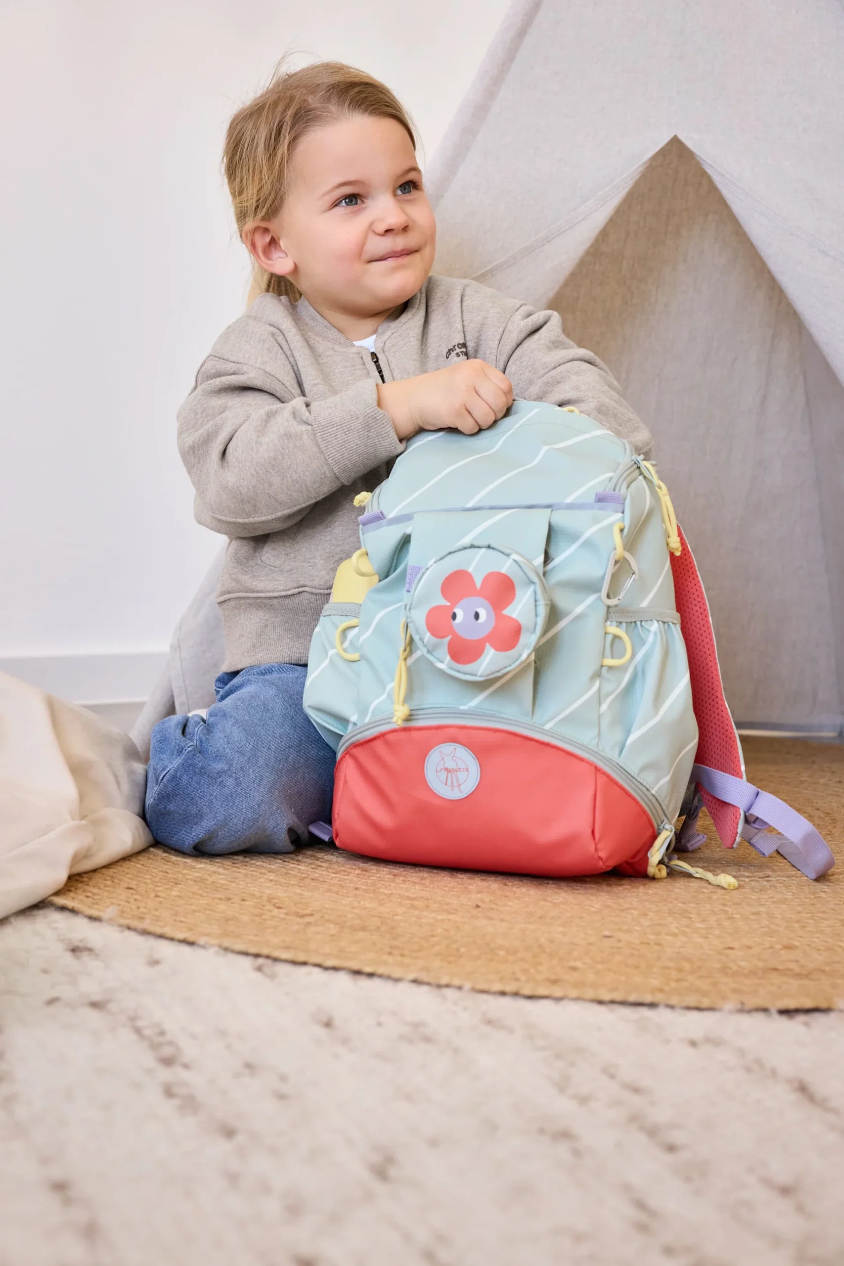 Sac à dos enfants 10 L - Happy Trails, Fleur. - Image 2