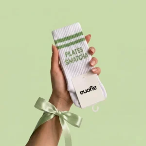 Chaussettes antidérapantes Ayona – Pilates & Matcha.