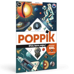 Poster en stickers Astronomie, activite educative | Poppik.