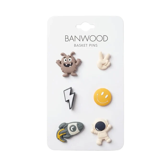 BANWOOD BASKET PINS - SPACE.
