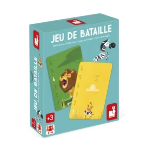 Jeu de bataille Animaux de la savane – Janod.