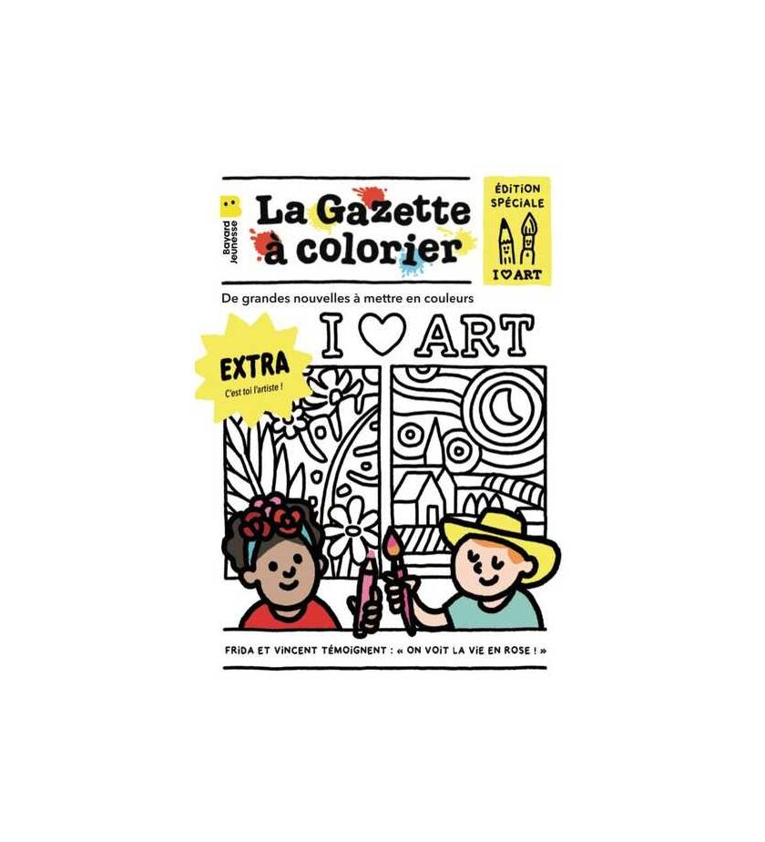 La Gazette à colorier.