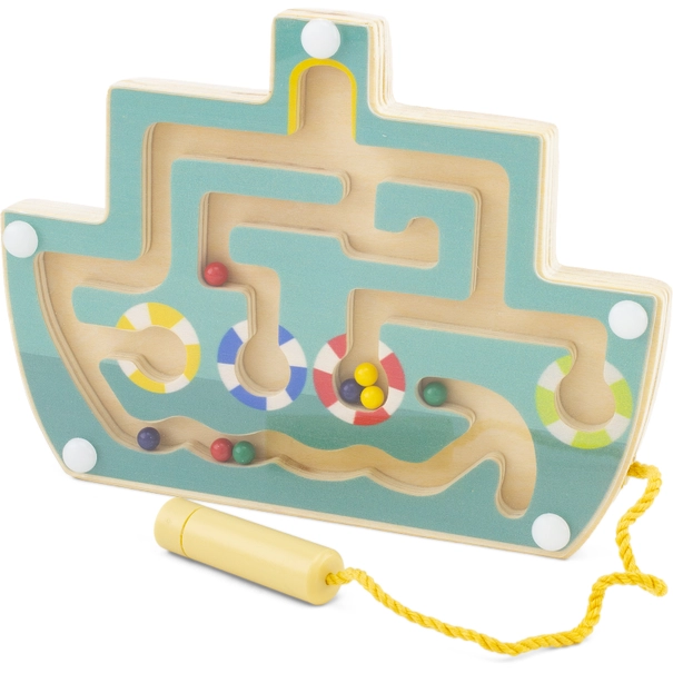 Labyrinthe Magnétique: Le bateau.