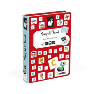 Magnéti&rsquo;book alphabet français 142 magnets – Janod.