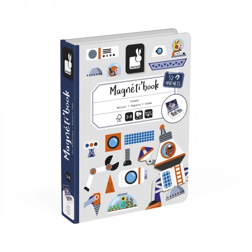 Magnéti'book Cosmos 52 magnets - Janod.