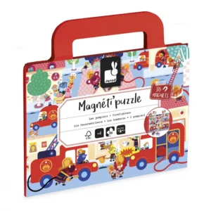 Magnéti&rsquo;puzzle Pompiers 36 pièces – Janod.