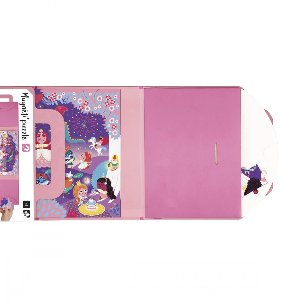 Magnéti'puzzle Princesses 36 pièces - Janod. - Image 4