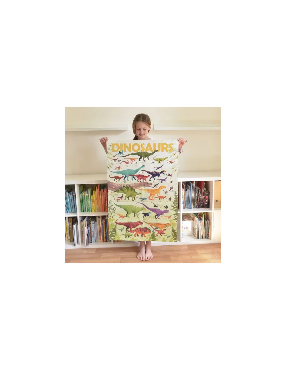 Poster en stickers dinosaures, activite educative | Poppik. - Image 6