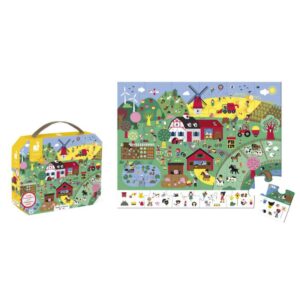 Puzzle d&rsquo;observation La Ferme 24 pièces – Janod.