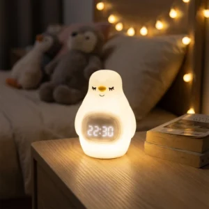 Réveil Veilleuse RÉVEILLOU LE PINGOUDOU.