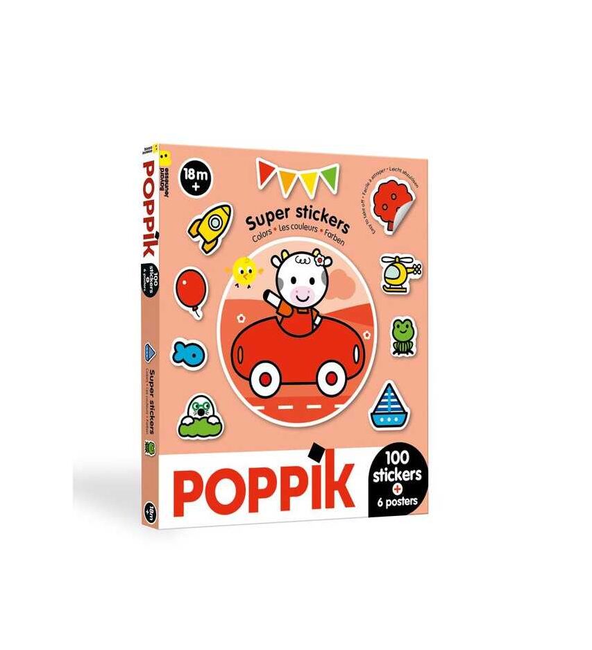 Super stickers Les Couleurs | Poppik.