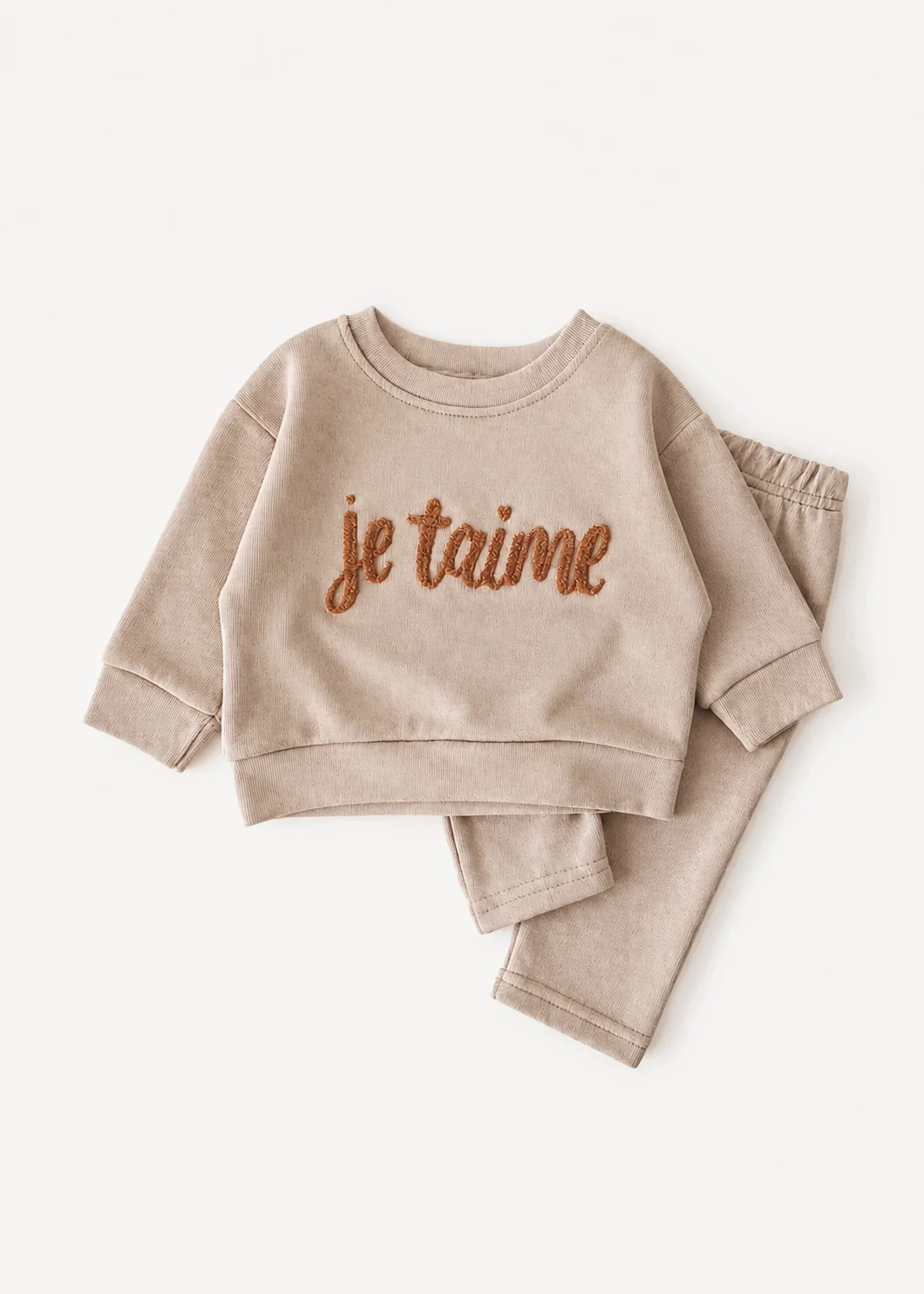 Ensemble Ollie – Je t’aime – Mrs Ertha. Taille 2ans.