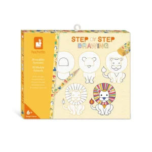 Coffret Créatif Dessin 20 Modèles Animaux (Step By Step).