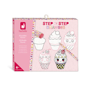 Coffret Créatif Dessin 20 Modèles Kawaii (Step By Step).