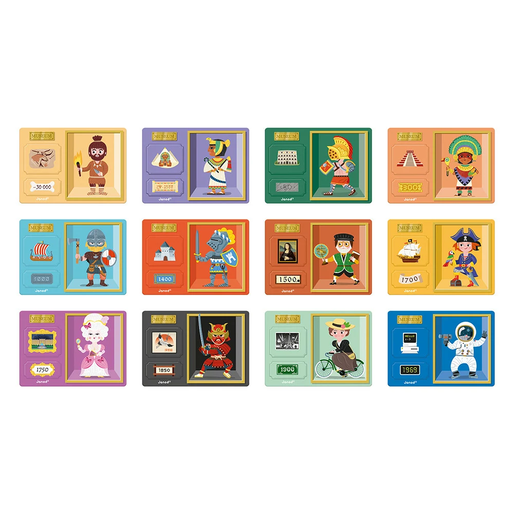 Magnéti'book Histoire 60 magnets – Janod. - Image 5