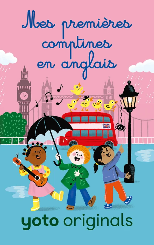 Yoto Carte Mes premières comptines en anglais.