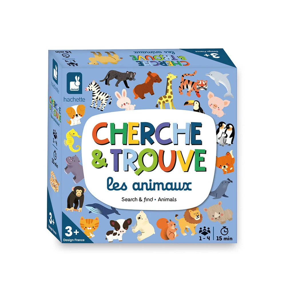 Mon Premier Cherche Et Trouve – Animaux – Janod.